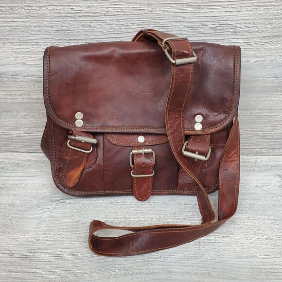 Vintage Avani leather mini messenger style crossbody - Picture 10 of 10